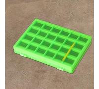 Yhenlovtt Mallette 47 compartiments côté crochet avec double rangement magnétique pour pêche à la mouche et boîte pour leurres