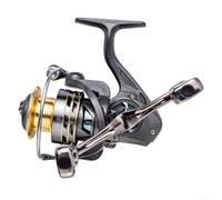 Yhenlovtt Moulinet de pêche à double manivelle sans espace avec construction en métal et rapport de vitesse 5.2:1 pour la pêche en mer et les applications de canne à pêche (5000)