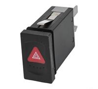 Yhenlovtt Noir 3b0953235d Clignotant Robuste Interrupteur Compatible Bouton de Remplacement avec Pour Passat pour B55 Sedan Plus Variant 19982005 Oem Hazard 3b0953235b pour Lumière