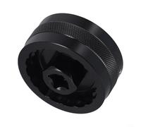 Yhenlovtt Outil de démontage de pédalier en alliage Bbr60 pour vélo Dub16t usiné avec précision Fsa386 Bb9100 Noir 44 mm