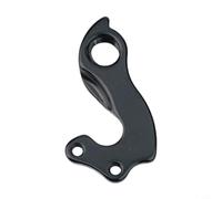Yhenlovtt Patte de dérailleur arrière en alliage d'aluminium compatible Diamondback Boardman pour Canyon Fuji Hook Bike Tail pour GT avec Mountain Bic (noir)