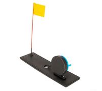 Yhenlovtt Pêche sur glace portable Tip-up avec marqueur drapeau orange et design pliable pour équipement de pêche d'hiver