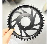 Yhenlovtt Pignon pour Cnc 6061 en alliage d'aluminium étroit 42T Middrive moteur avec décalage 185 mm Bike Efor Blueprint pour plateau large 10 vitesses compatible ayant