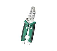 Yhenlovtt Pince à clip robuste de type V de 29 mm, acier au chrome vanadium, pince multifonction de serrage, coupe, dénudage et torsion, prise en main antidérapante