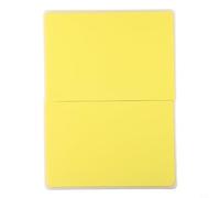 Yhenlovtt Planche d'entraînement de taekwondo incassable pour la performance d'arts martiaux - Planche de rupture en plastique ABS avec 4 options de couleur pour le karaté, le Muay Thai (jaune (moins