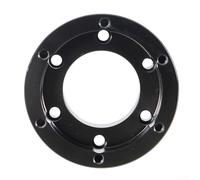 Yhenlovtt Plaque d'adaptateur de volant, 70 mm en alliage d'aluminium de remplacement direct pour volant de course G29 G920 G923 Noir