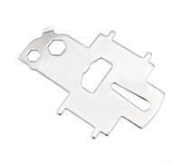 Yhenlovtt Plaque de remplissage de bateau en acier inoxydable - Outil multifonction