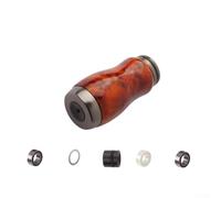 Yhenlovtt Poignée de pêche de rechange avec poignée en plastique et bois, compatible avec les moulinets DAIWA et Spinning ou Baitcasting, avec hérisson