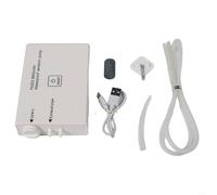 Yhenlovtt Pompe à air aérateur de pêche avec batterie rechargeable de 3000 mAh, charge USB, pompe à oxygène avec moteur silencieux, lumière LED, clip en acier inoxydable et