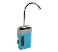 Yhenlovtt Pompe de détection intégrée pour distributeur d'eau, pompage et oxygénation pour puits d'eau de pêche simples et étanches avec automatique (bleu)