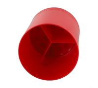 Yhenlovtt Porte-cuillère de cuisine avec base panier rotatif à 360 ° pour couverts, ustensiles, pinces, couteaux, cuillères de cuisine antidérapantes, organisateur Ca (rouge)