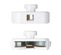 Yhenlovtt Porte-gobelet en plastique avec verrou de sécurité pour obstacles de compétition équestre, fonction de libération automatique, 11,2 x 5,5 cm