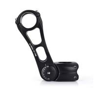 Yhenlovtt Potence élévatrice de 286 mm 90 mm pour guidon de 318 mm variable avec pince de fourche de vélo pour construction en alliage d'aluminium CNC pour 145 mm ou options de longueur 85 (318 x 145