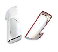 Yhenlovtt Pour Chevy Silverado 1500 et pour GMC pour Sierra 1500 2019-2023 - Garniture de rétroviseur supérieur en plastique ABS chromé, remplacement pour OEM 84469252 84328137