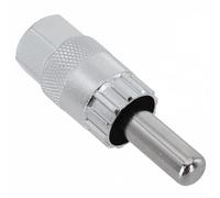 Yhenlovtt Pour douille de vélo - Acier - Clé à cassette cannelée à 12 dents pour dispositif d'entretien de vélo, tige de guidage central, roue libre, retrait du carbone (B libération rapide)