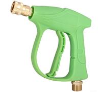 Yhenlovtt Pulvérisateur de lavage de voiture haute pression M22-14 en laiton pour nettoyeurs haute pression, interface de connexion rapide, résistance de 180 bars, vert (aluminium)