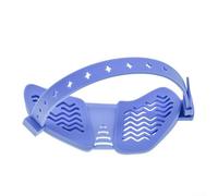 Yhenlovtt Repose-poignet en silicone doux et ergonomique, taille 15 x 10 x 5 cm, pour le confort de bureau et de jeu, compatible avec Master4 (bleu)