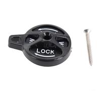 Yhenlovtt Road For Bike Fork Lock Cap Switch Manual Lockout Assembly Kit, Durable ABS for Bicycle Suspension Replacement Part Compatible with SR Suntour XCR (Noir)