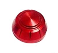Yhenlovtt Rocker Lbd Couvercle pour moulinets de pêche Daiwa Nut Handle Spinner avec capuchon de rechange Cygnus Partie anti-poussière Compatible avec la pêche en métal (rouge)