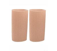 Yhenlovtt Rouleau et doux pour femme avec manchon en gel nylon pour le patinage et le hockey - Compat confortable pour homme - Protection des sebs - Cheville d'enfants (couleur de la peau)