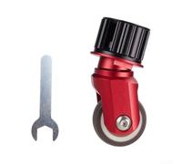 Yhenlovtt Roulettes stabilisatrices directionnelles pour vélos pliants, roues auxiliaires en alliage de caoutchouc avec roulements lisses, petits rouleaux poussoirs en tissu pour une maniabilité