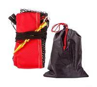 Yhenlovtt Sac de pêche pliable en maille de 40 cm - Filet de pêche vivant pour attraper et libérer le sol - Plus un piquet de 60 cm - Nylon pour Mate (400,8 m)