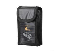 Yhenlovtt Sac de rangement pour batterie Mavic 4 Pro, étui de protection anti-explosion, résistant aux flammes, 13,7 x 8,1 x 2,6 cm (petit)