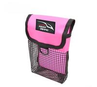 Yhenlovtt Sac de rangement pour équipement sous-marin, sac de plongée en maille avec mousqueton pivotant et anneau en D, pochette de rangement sous-marine en nylon PVC pour bouée de marquage de