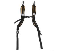 Yhenlovtt Sangle de rechange pour sac à dos 600D réglable et crochet rotatif pour sac à dos de randonnée - avec tissu Oxford - Attache scolaire longueur 52 cm, jaune (jaune)