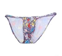 Yhenlovtt Slip taille basse pour homme imprimé crâne grande poche | Imprimé graphique tête de mort, grande poche bombée, coupe basse, tissu respirant, confort quotidien