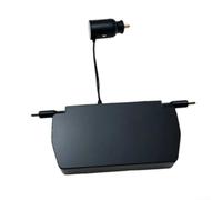 Yhenlovtt Station d'accueil pour chargeur de voiture, câble rétractable de 90 cm, installation cachée pour véhicules BYD, accessoire de charge ABS noir (B)