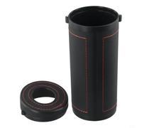 Yhenlovtt Support de coffre de voiture avec brise-vitre en ABS Yhenlovtt | Distributeur de papier essuie-tout pour porte-gobelet, étui à marteau, accessoires intérieurs noirs