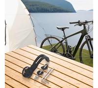 Yhenlovtt Support de fourche avant de vélo en plastique pliable pour éclairage compatible et autres lampes Magicshine