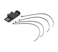 Yhenlovtt Support de navigation pour vélo Oregon Dakota Etrex 10 ou 20 ou 30 Gpsmap 62/62s - Support en plastique noir avec attaches de câble
