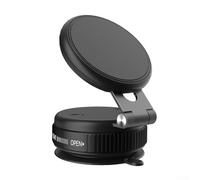 Yhenlovtt Support voiture à ventouse magnétique pour téléphone portable, rotation à 360° et bras télescopique pour 12/13/14/15 Pro Max et pour smartphones, support stable pour tableau de bord et