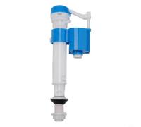 Yhenlovtt Système de réservoir de toilette G1/2 - Entrée inférieure - Valve de remplissage - Hauteur flexible - Niveau d'eau - Silencieux - Économie d'eau - Installation simple - Remplacement pour