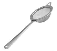 Yhenlovtt Tamis à farine en acier inoxydable avec écran à mailles fines pour poudre à pâte, cacao, matcha et sucre - Outil de décoration de gâteau compact et portable