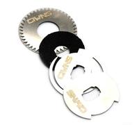 Yhenlovtt Tampon de réparation bas en carbone pour Daiwa pour profil de joint Pr100 Baitcasting avec kit de frein en fibre de vitesse (main gauche)