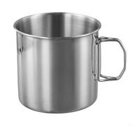 Yhenlovtt Tasse de voyage isotherme à double paroi en acier inoxydable avec couvercle pour le camping, la randonnée, le bureau, la maison, 260 ml, 350 ml, 660 ml (660 ml)