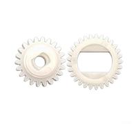 Yhenlovtt Trio d'entraînement d'arbre de rechange pour petit moulinet de lancer d'appât Gw jaune compatible avec roue principale avec engrenage de broche Guandong (engrenage d'arbre torsadé)