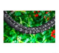 Yhenlovtt Tuyau d'arrosage plat en PVC pour jardinage en plein air - Tuyau d'infiltration d'irrigation goutte à goutte avec design flexible et souple, compatible avec plusieurs longueurs pour un