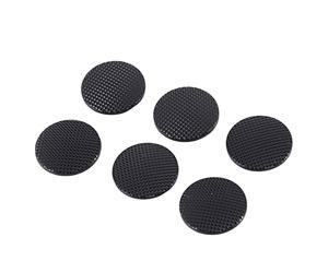 Yheonver 015065 Lot de 6 couvercles de rechange pour joystick analogique PSP 1000 Noir