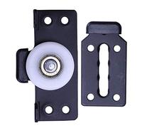 Yheonver Accessoires de matériel 2 pièces Pack Porte coulissante Vêtements Armoire Courroie Disque Porte Poussoir Petite Roue Suspendue Silencieuse Porte Roue Suspendue