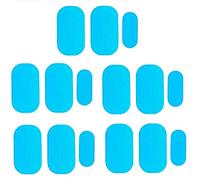 Yheonver Lot de 15 autocollants EMS - Pour hanches, muscles, hanches, muscles - Gel ABS - Coussin en gel