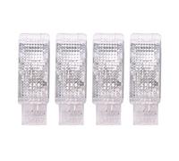 Yheonver Lot de 4 lampes halogènes pour intérieur de voiture - Pour boîte à gants B6 6 MK6 MK7 7L0947415 3TD