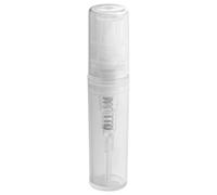 Yheonver Lot de 50 atomiseurs de parfum vides en plastique transparent de 2 ml