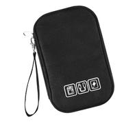 Yheonver Organisateur électronique, organiseur de câbles de voyage, sac d'accessoires pour téléphones électroniques portables Étui de rangement multifonction