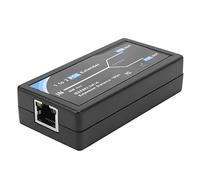 Yheonver Rallonge PoE 2 ports 10/100 Mbit/s avec entrée et sortie standard IEEE 802.3Af pour caméra IP Extension de 100 mètres pour portée PoE