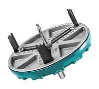 Yheonver Scie-cloche réglable de 45 mm à 130 mm de diamètre pour le travail du bois, outils de coupe pour plaques de plâtre, panneaux de liège