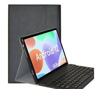 YHFZR Clavier étui pour ALLDOCUBE iPlay 50, AZERTY Slim PU Housse Détachable Wireless Clavier Keyboard sans Fil Coque pour ALLDOCUBE iPlay 50/50 Pro 10,4 Pouce, Noir